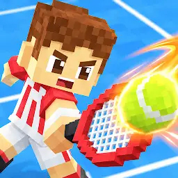 Tennis 3D: Blocky Tour — Android app icon