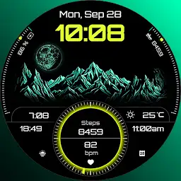 SXZ Cyber Mountain — Android app icon