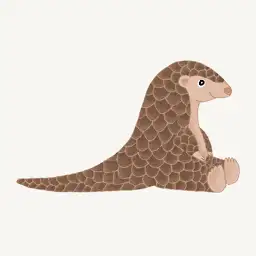 pangolin: travel lists — Android app icon