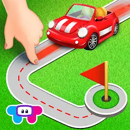 Tiny Roads - Vehicle Puzzles — Android game icon