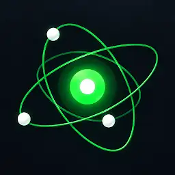 Idle Atom: Click & Automate — Android game icon