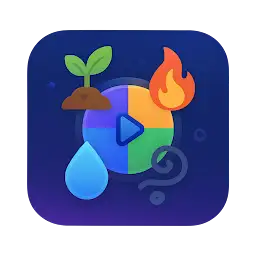 Elemental Duel — Android game icon