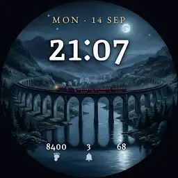 Highland Express Watch Face — Android app icon