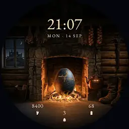 Ember Egg Watch Face — Android app icon