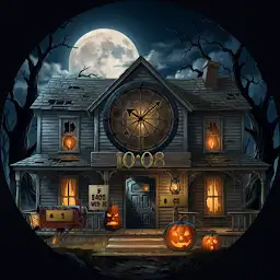 Haunted House Watch Face — Android app icon