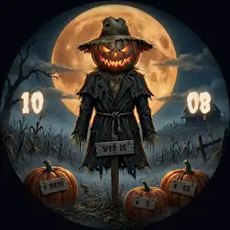 Halloween Pumpkin Scarecrow — Android app icon