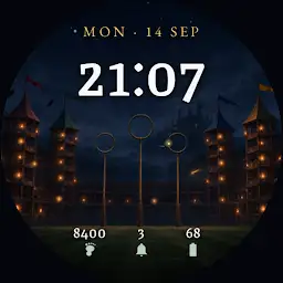 Wizard Stadium Watch Face — Android app icon