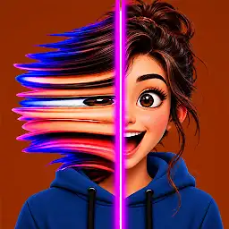 Time Warp Filter: Face Warp — Android app icon