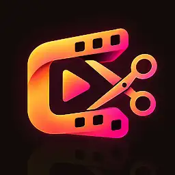 Video Clip Maker & Captions — Android app icon