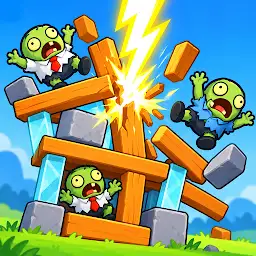 Thunder Blast: Zombie Tower — Android app icon
