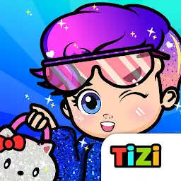 Tizi Glitter House Design Game — Android game icon
