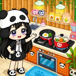 Tizi Panda House Design Games — Android game icon
