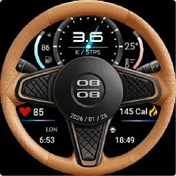 Car Dashboard Watch Face TMZ — Android app icon