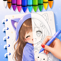 AR Coloring - Draw & Sketch — Android app icon
