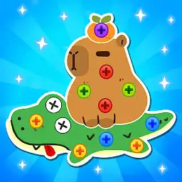 Capybara Mania: Sorting Puzzle — Android app icon