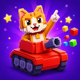 Voxel Blitz: Tank Shooter — Android game icon