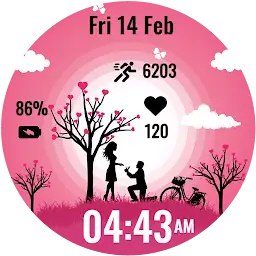 Valentine's Day Love Watch — Android app icon