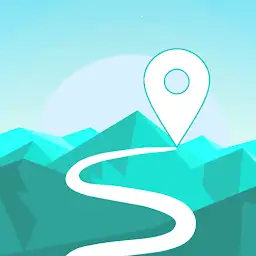 GPX Viewer: Hike & Bike — Android app icon