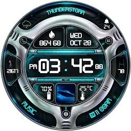 Alien Tech N2 Watch Face — Android app icon