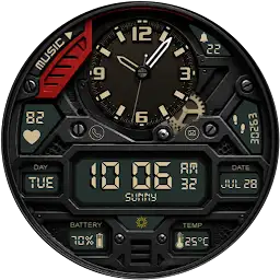 Crono Sport VX2 Watch Face — Android app icon