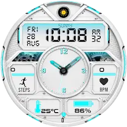 Digi Hybrid M02 Watch Face — Android app icon