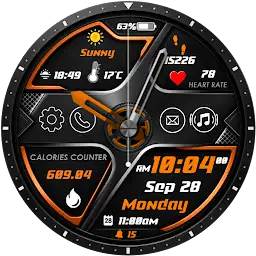 VELO Hybrid Chrono Watch Face — Android app icon