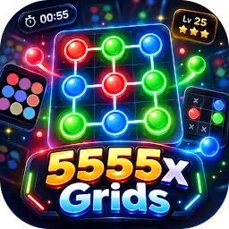 5555xGrids — Android game icon