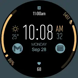 Digital Watch Face D36 — Android app icon