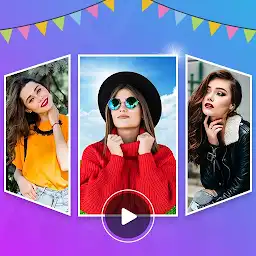 Photo Video Maker with Song — Android app icon