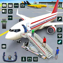 SkyDrift: 3D Airplane Game — Android game icon