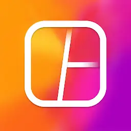 Photo Layout: Pic Collage Grid — Android app icon