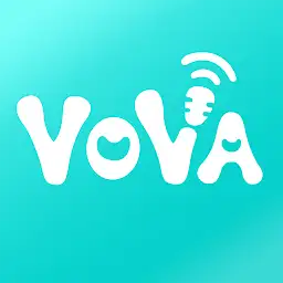 VOVA group voice party — Android app icon