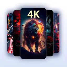Live Wallpapers 4K, HD, 3D — Android app icon