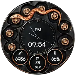Snake Gear Animated Watch Face — Android app icon