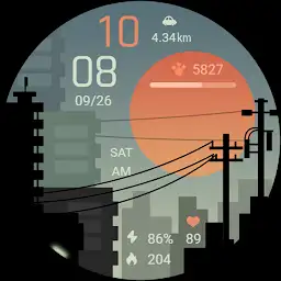 Afterglow For Wear OS — Android app icon