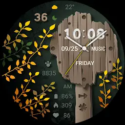 Autumn Wind For Wear OS — Android app icon