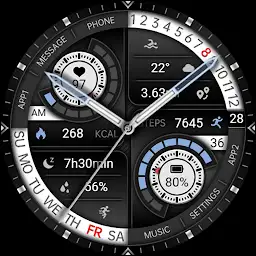 Diagonal Surround ZKin Watch — Android app icon