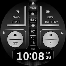 Gradient Line Block For WearOS — Android app icon