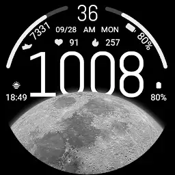 Half Moon For Wear OS — Android app icon