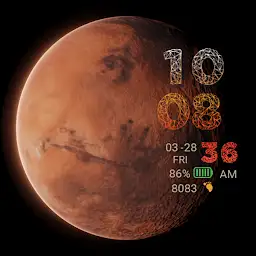 ZKin Watch Face Mars — Android app icon