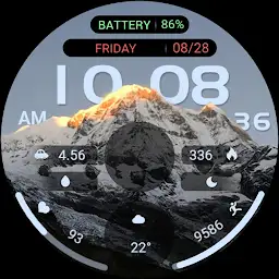 Mountain Components For WearOS — Android app icon
