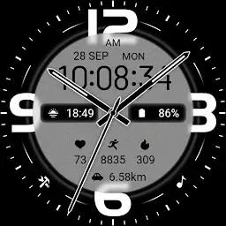 Psychedelic Glass For Wear OS — Android app icon