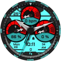 EY47 Sport Analog Watch — Android app icon