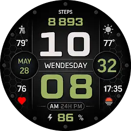 CFS159 Digital Bold — Android app icon