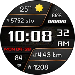 Digital Lumichron Watch Face — Android app icon