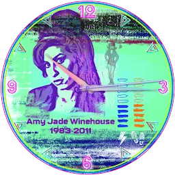 Grunge Rock Watch Face — Android app icon