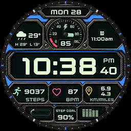 JJ Carbon GT Watch Face — Android app icon