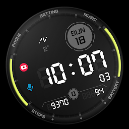JJ-Digital020 Watch Face — Android app icon