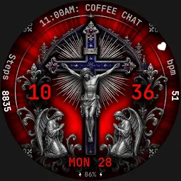 Jesus Christ Watch Face 184 — Android app icon