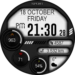 Digital Savogi Watch Face — Android app icon